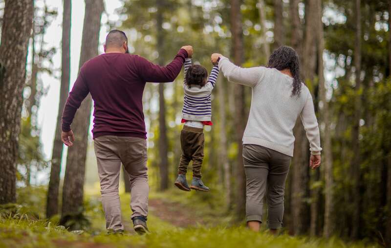 El bosque en familia